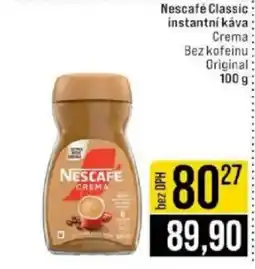 Jip Nescafé Classic instantní káva nabídka