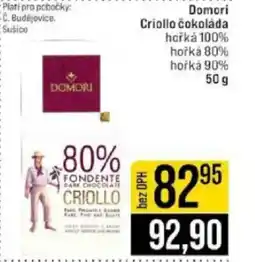 Jip Domori Criollo čokoláda nabídka