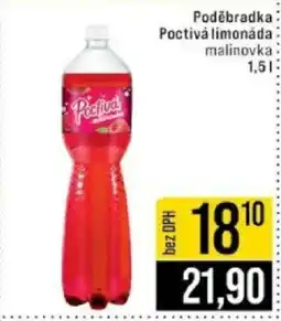 Jip Poděbradka Poctivá limonáda nabídka