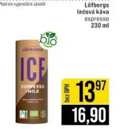 Jip Löfbergs ledová káva nabídka