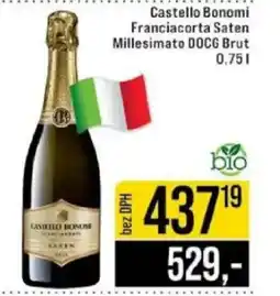 Jip Castello Bonomi Franciacorta Saten Millesimato DOCG Brut nabídka