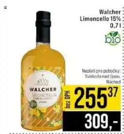 Jip Walcher Limoncello 15% nabídka
