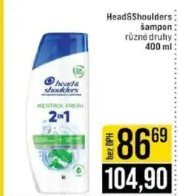 Jip Head&Shoulders šampon nabídka