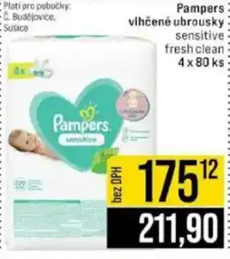 Jip Pampers vlhčené ubrousky nabídka