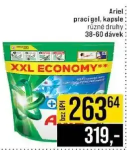 Jip Ariel prací gel, kapsle nabídka