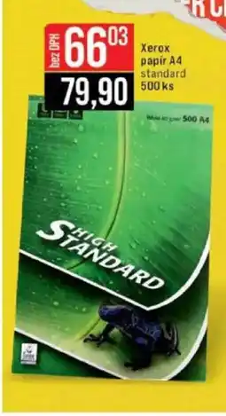 Jip Xerox papír A4 standard nabídka