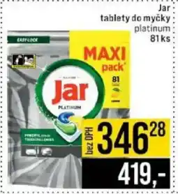 Jip Jar tablety do myčky nabídka