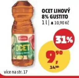 Penny Market Ocet lihový 8% gustito nabídka