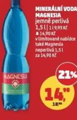 Penny Market Minerální voda magnesia nabídka
