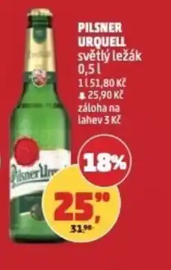 Penny Market Pilsner urquell světlý ležák nabídka
