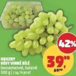 Penny Market Hrozny révy vinné bílé nabídka