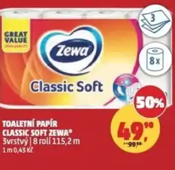 Penny Market Toaletní papír classic soft zewa nabídka