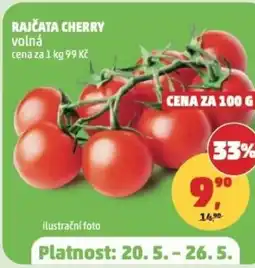 Penny Market Rajčata cherry nabídka