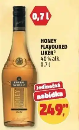 Penny Market Honey flavoured likér nabídka