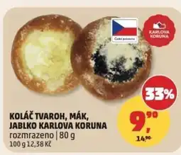 Penny Market Koláč tvaroh, mák, jablko karlova koruna nabídka
