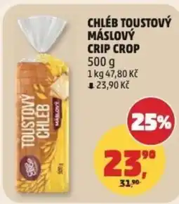 Penny Market Chleb toustový máslový crip crop nabídka