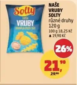 Penny Market Naše vruby solty nabídka
