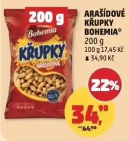 Penny Market Arašídové křupky bohemia nabídka