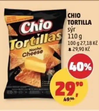 Penny Market Chio tortilla syr nabídka