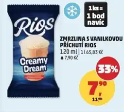 Penny Market Zmrzlina s vanilkovou příchutí rios nabídka