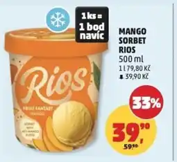 Penny Market Mango sorbet Rios nabídka