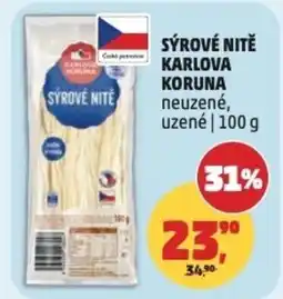 Penny Market Sýrové nitě karlova koruna nabídka