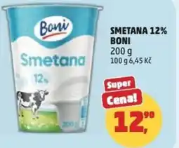 Penny Market Smetana 12% boni nabídka