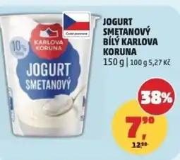 Penny Market Jogurt smetanový bílý karlova koruna nabídka