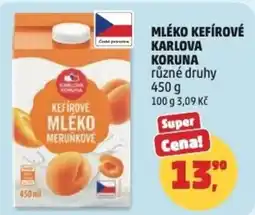 Penny Market Mléko kefírové karlova koruna nabídka