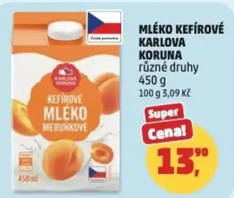 Penny Market Mléko kefírové karlova koruna nabídka