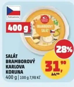 Penny Market Salát bramborový karlova koruna nabídka