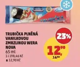 Penny Market Trubička plněná vanilkovou zmrzlinou wera nova nabídka