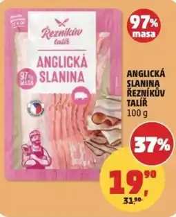 Penny Market Anglická şlanina řezníkův talíř nabídka