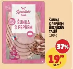 Penny Market Šunka s pepřem řezníkův talíř nabídka