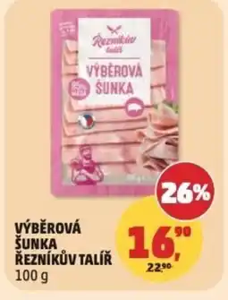Penny Market Výběrová šunka řezníkův talíř nabídka