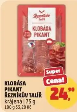 Penny Market Klobása pikant řezníkův talíř nabídka