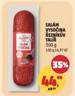Penny Market Salám vysočina řezníkův talíř nabídka
