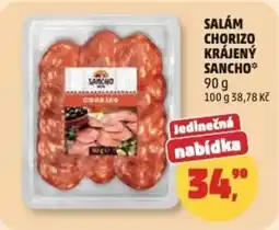 Penny Market Salám chorizo krájený sancho nabídka