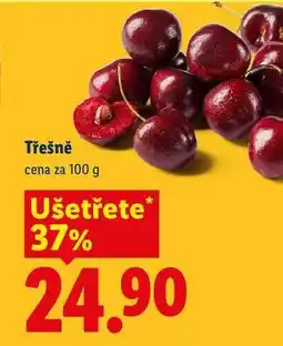 Lidl Třešně, cena za nabídka