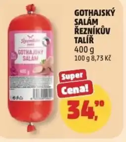 Penny Market Gothajský salám řezníkův talíř nabídka