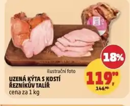 Penny Market Uzená kýta s kostí řezníkův talíř nabídka