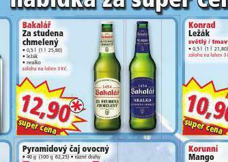 Norma Pivo bakalář za studena chmelený nabídka