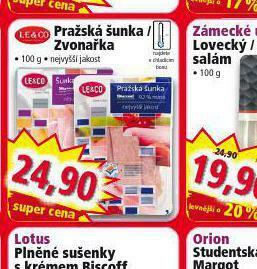 Norma Pražská šunka nabídka