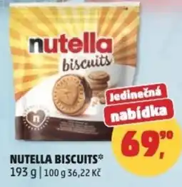 Penny Market Nutella biscuits nabídka
