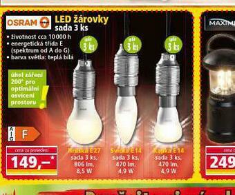Norma Led žárovky nabídka
