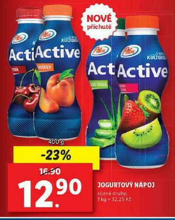 Lidl Jogurtový nápoj nabídka