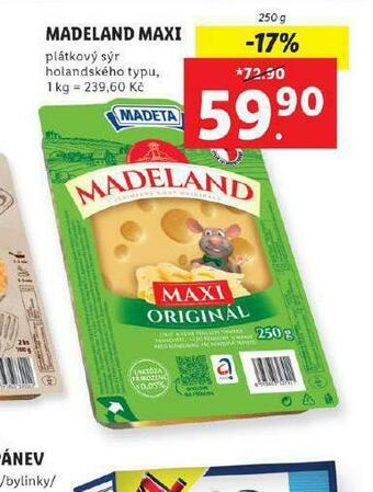 Lidl Madeland maxi nabídka