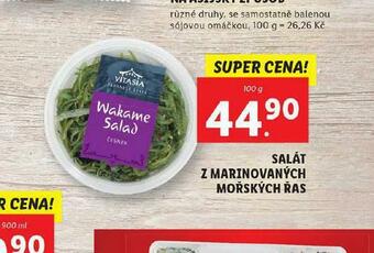 Lidl Salát z marinovaných mořských řas nabídka