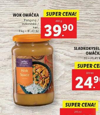 Lidl Wok omáčka nabídka