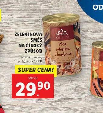 Lidl Zeleninová směs na čínský způsob nabídka